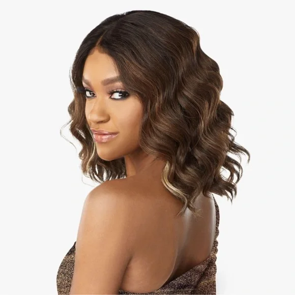 NIB Butta Unit 8 | Color 1B | Sensationnel Lace Front Synthetic Wig - Picture 4 of 7